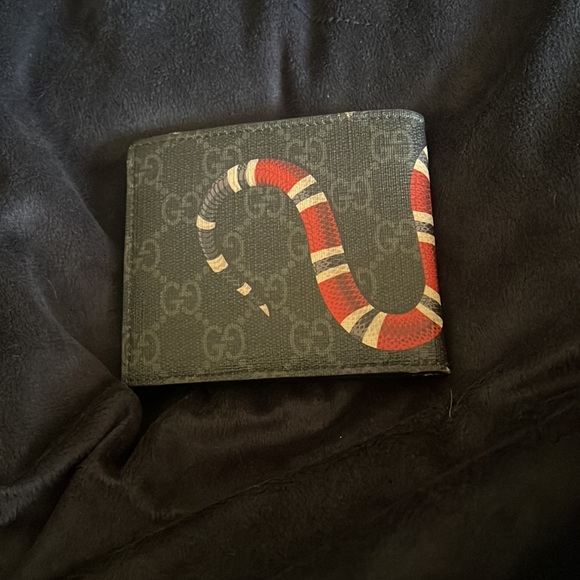 Gucci Wallet (Black) Snake design - Picture 5 of 5
